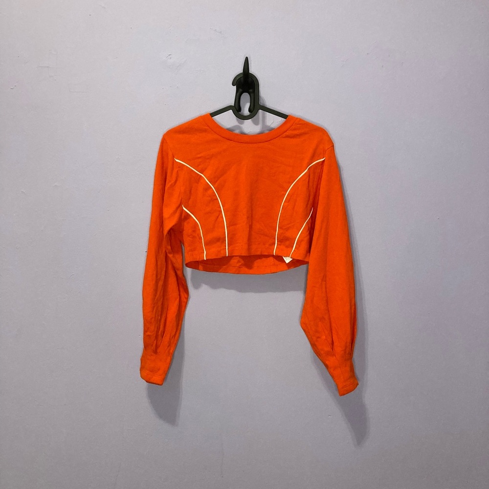 Urban Outfitters Balloon Sleeve Crop Top